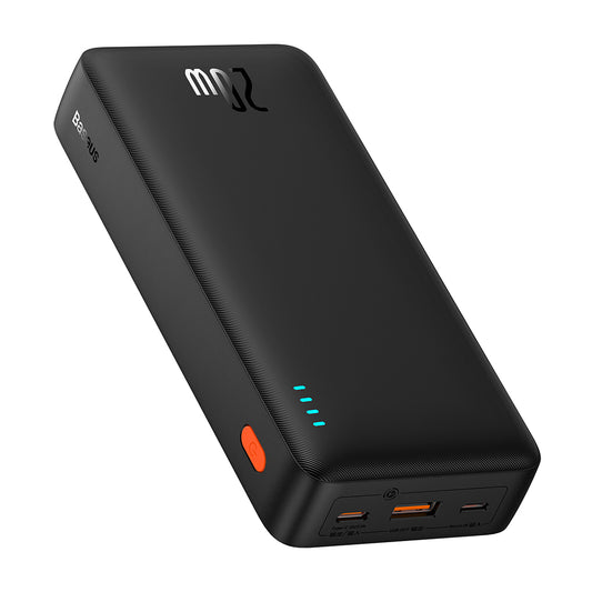 Vanjska baterija Baseus Airpow, 20000mAh, 20W, QC + PD, 1 x USB-A - 1 x USB-C, crna P10022804113-00