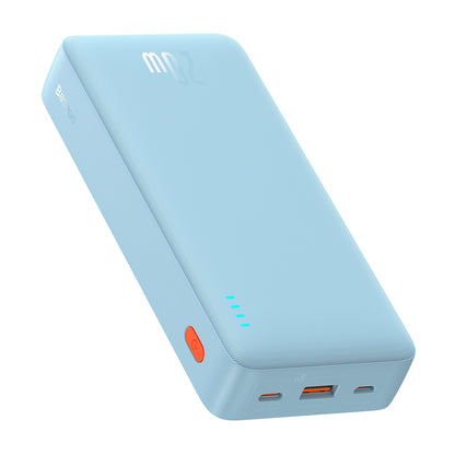 Vanjska baterija Baseus Airpow, 20000mAh, 20W, QC + PD, 1 x USB-A - 1 x USB-C, Plava P10022804313-00