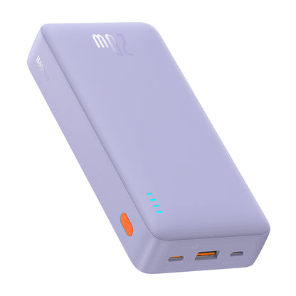 Vanjska baterija Baseus Airpow, 20000mAh, 20W, QC + PD, 1 x USB-A - 1 x USB-C, Ljubičasta P10022804513-00