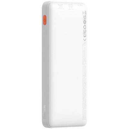 Vanjska baterija Baseus Airpow, 10000mAh, 20W, QC + PD, 1 x USB-A - 1 x USB-C, Bijela