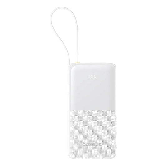 Vanjska baterija Baseus Bipow 2, 20000mAh, 20W, QC + PD, 1 x USB-A - 2 x USB-C, Bijela P10077101213-01