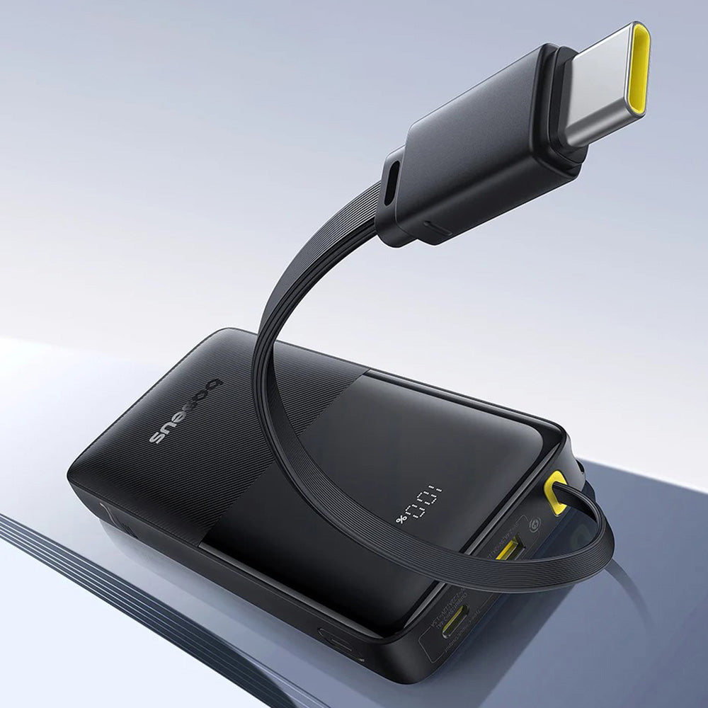 Vanjska baterija Baseus Bipow 2, 20000mAh, 20W, QC + PD, 1 x USB-A - 2 x USB-C, Crna P10077101113-01