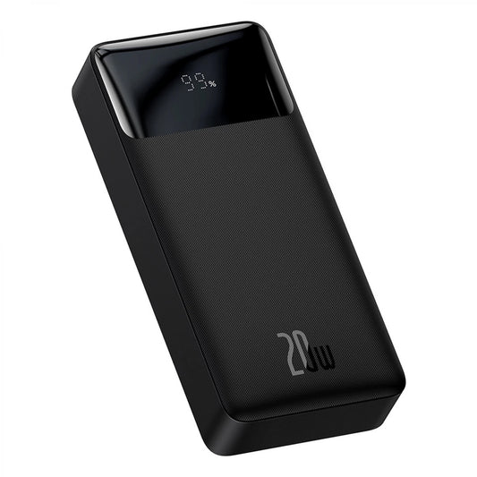 Vanjska baterija Baseus Bipow, 20000mAh, 20W, QC + PD, 1 x USB-C - 2 x USB-A, Crna PPBD050501