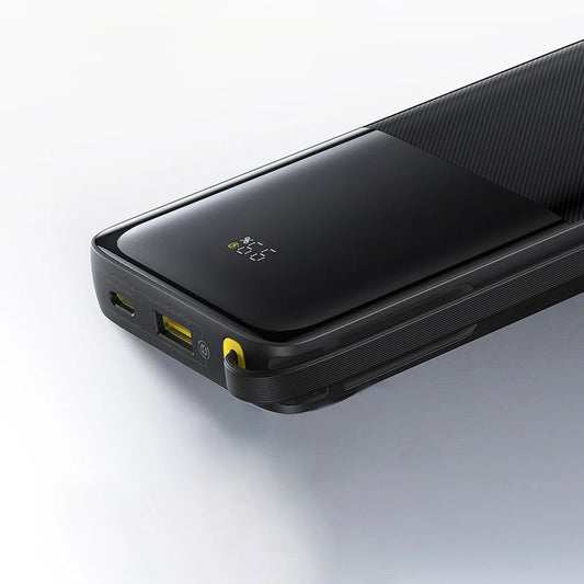 Vanjska baterija Baseus Bipow 2, 10000mAh, 20W, QC + PD, 1 x USB-A - 2 x USB-C, Crna P10077101113-00