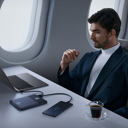 Vanjska baterija Baseus Blade 2, 12000mAh, 65W, PD, 2 x USB-C, Narančasta P10063801733-00