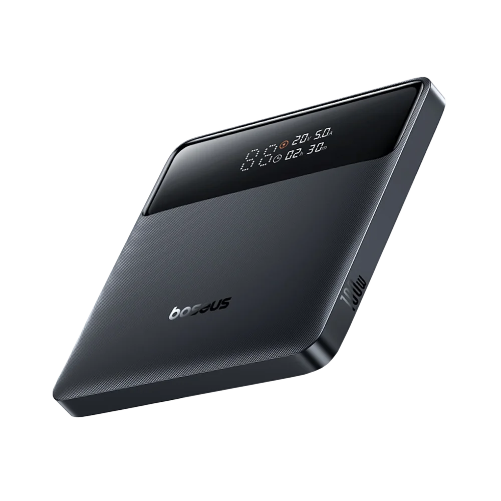 Vanjska baterija Baseus Blade H1, 20000mAh, 100W, QC + PD, 2 x USB-A - 2 x USB-C, Crna