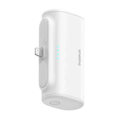 Vanjska baterija Baseus Compact, 5000mAh, 20W, PD, 1 x Lightning - 1 x USB-C, Bijela P10068307213-00