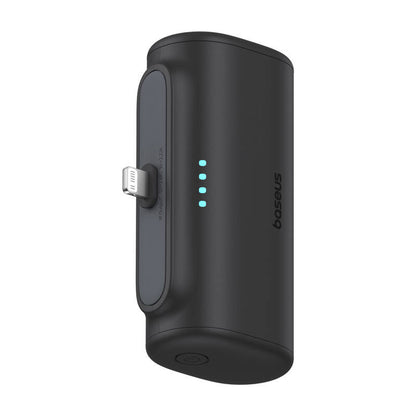 Vanjska baterija Baseus Compact, 5000mAh, 20W, PD, 1 x Lightning - 1 x USB-C, Crna P10068307113-00
