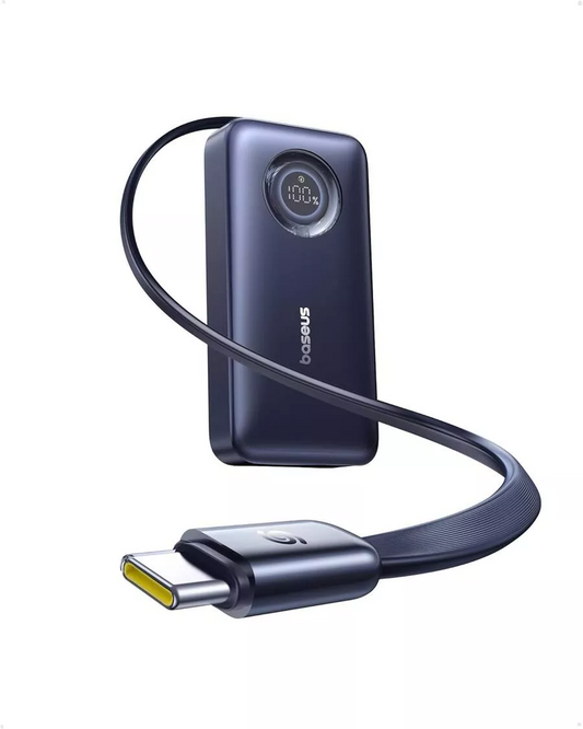 Vanjska baterija Baseus EnerCore CR11, 10000mAh, 45W, PD, 2 x USB-C, Crna E0027G01