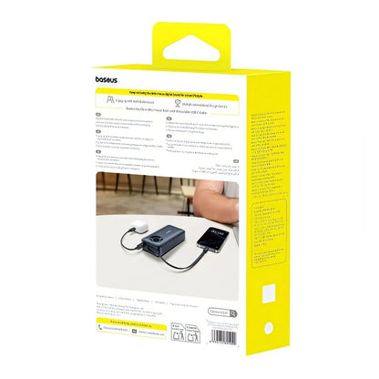 Vanjska baterija Baseus EnerCore CR11, 20000mAh, 67W, PD, 2 x USB-C, Crna E0027H00