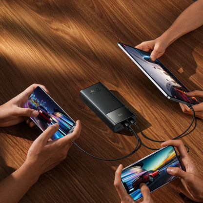 Vanjska baterija Baseus EnerFill FP41, 30000mAh, 22.5W, QC + PD, 1 x USB-C - 2 x USB-A, Crna