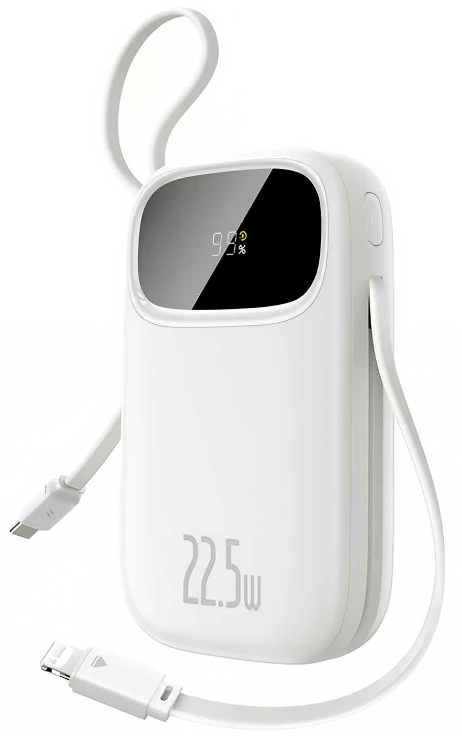 Vanjska baterija Baseus EnerFill FC31, 10000mAh, 22.5W, QC + PD, 1 x Lightning - 1 x USB-A - 2 x USB-C, Bijela P10082106213-00