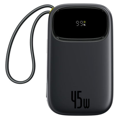 Vanjska baterija Baseus EnerFill FC31 Qpow 3, 10000mAh, 45W, QC + PD, 1 x USB-A - 3 x USB-C, Crna P10082102123-00
