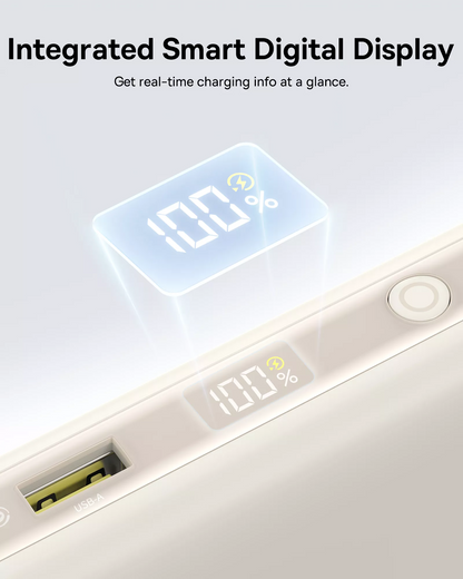 Vanjska baterija Baseus EnerFill FC41, 20000mAh, 100W, QC + PD, 1 x USB-A - 3 x USB-C, Bijela E0028N04