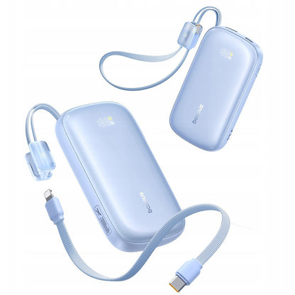 Vanjska baterija Baseus EnerFill FC21 Qpow 3 Ultra, 10000mAh, 22.5W, QC + PD, 1 x USB-A - 1 x USB-C, Plava E0027L03