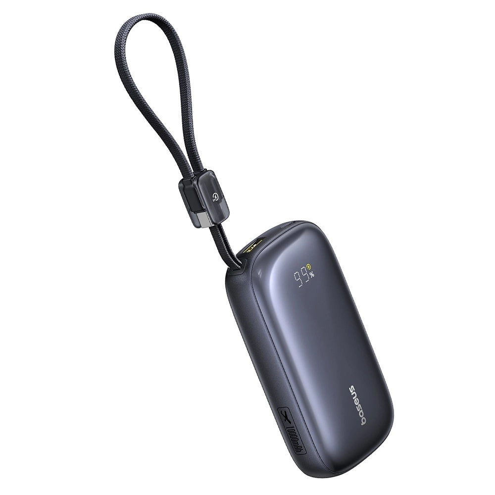 Vanjska baterija Baseus EnerFill FC21 Qpow 3 Ultra, 10000mAh, 45W, QC + PD, 1 x USB-A - 1 x USB-C, Crna E0027Q00