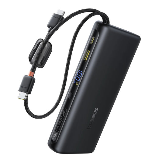 Vanjska baterija Baseus EnerFill FC41, 25000mAh, 145W, QC + PD, 1 x USB-A - 3 x USB-C, Crna E0028H03