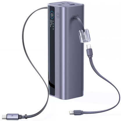 Vanjska baterija Baseus EnerGeek GR11, 25000mAh, 200W, QC + PD, 1 x USB-A - 3 x USB-C, Siva E0028Q00