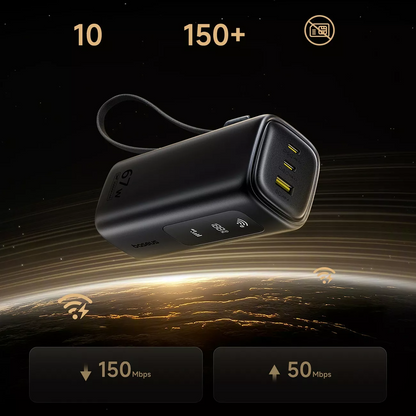 Vanjska baterija Baseus EnerGeek GX11, 20000mAh, 67W, QC + PD, 1 x USB-A - 2 x USB-C, Crna E0025701