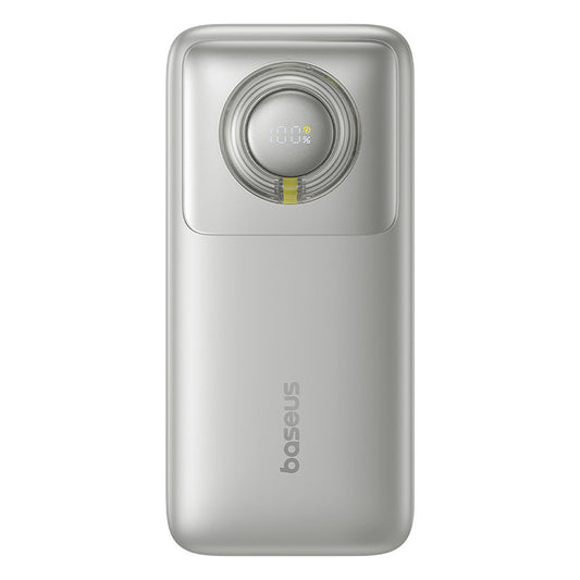 Vanjska baterija Baseus Free2Pull, 20000mAh, 65W, PD, 2 x USB-C, Siva P10073700843-00