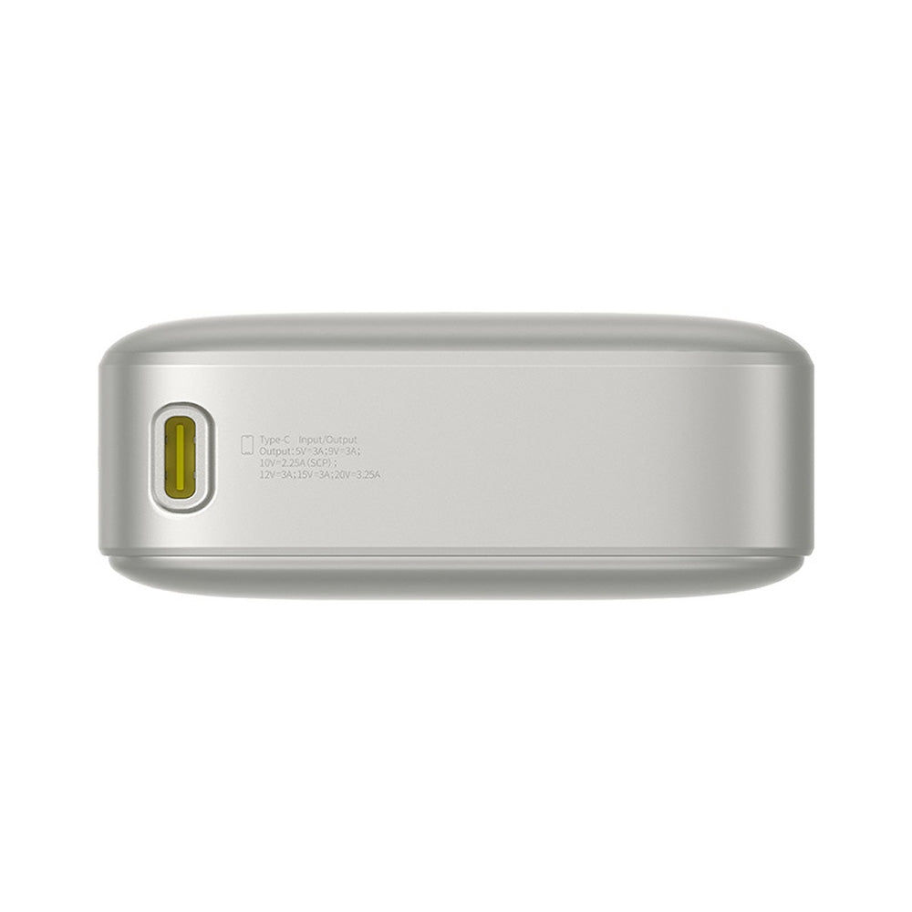Vanjska baterija Baseus Free2Pull, 20000mAh, 65W, PD, 2 x USB-C, Siva P10073700843-00