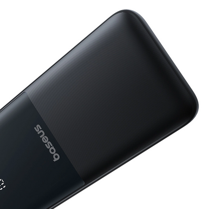 Vanjska baterija Baseus Lipow, 10000mAh, 22.5W, QC + PD, 1 x Lightning - 1 x USB-A - 2 x USB-C, Crna P10079101123-00