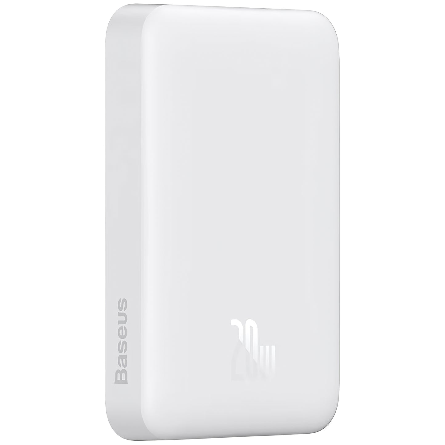 Vanjska baterija Baseus Magnetic Mini, 10000mAh, 20W, PD + FQI, 1 x USB-C, Bijela P10059001223-00