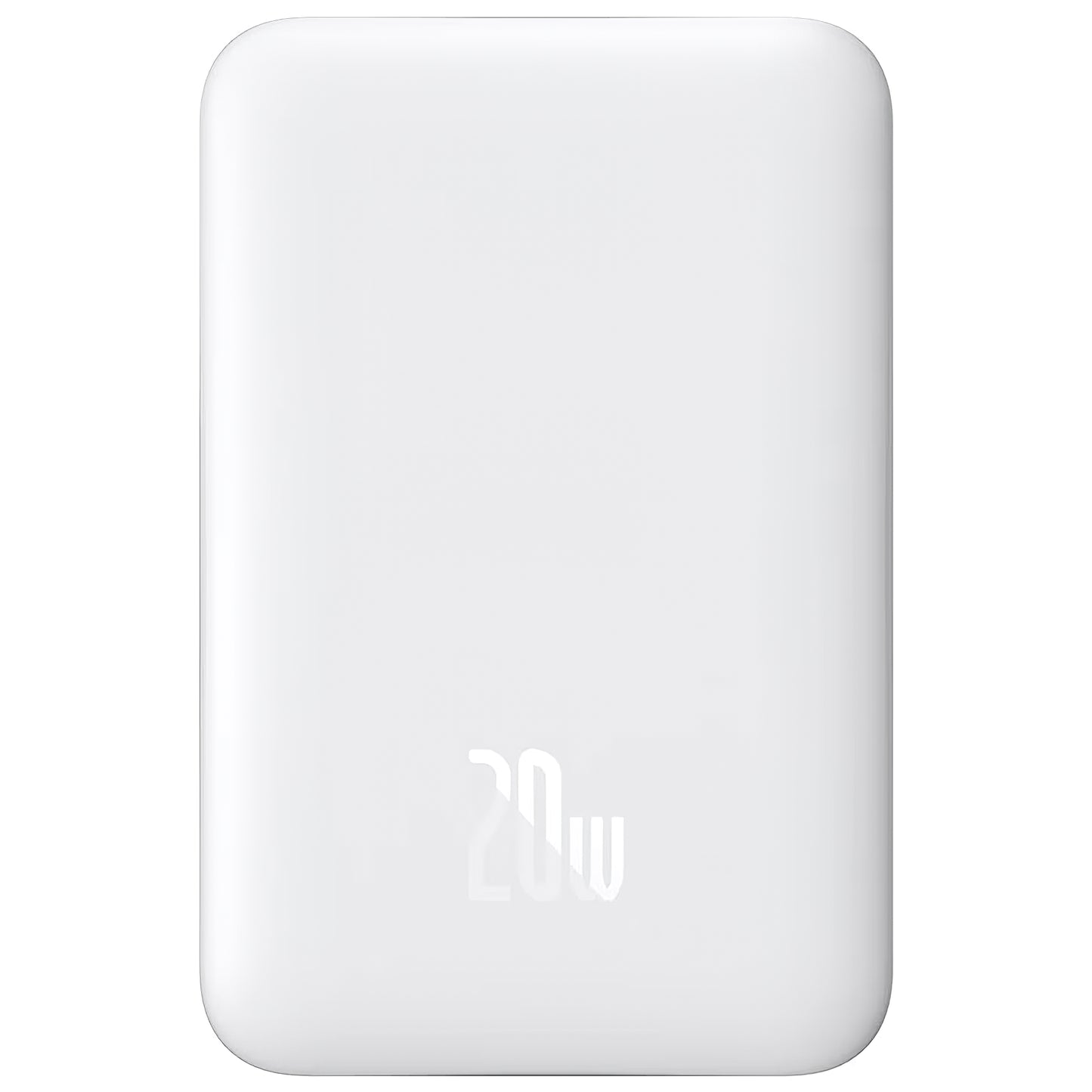 Vanjska baterija Baseus Magnetic Mini, 10000mAh, 20W, PD + FQI, 1 x USB-C, Bijela P10059001223-00