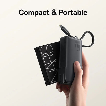 Vanjska baterija Baseus Nomos NT11 Omni US, 10000mAh, 67W, QC + PD, 1 x USB-A - 2 x USB-C, Crna P10078807123-00