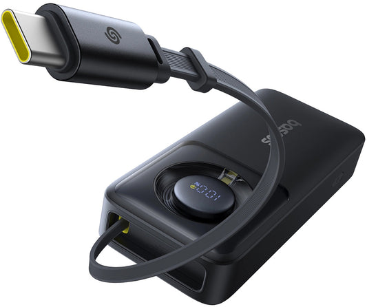 Vanjska baterija Baseus OS Free2Pull, 10000mAh, 30W, PD, 2 x USB-C, Crna P10073701123-00