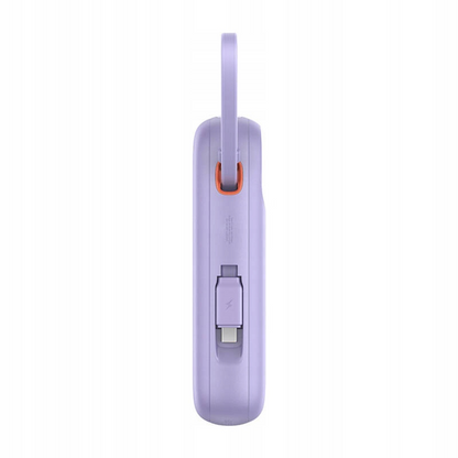 Vanjska baterija Baseus Qpow2, 10000mAh, 30W, QC + PD, 1 x USB-A - 3 x USB-C, Ljubičasta P10055008513-00