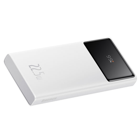Prijenosna baterija Baseus Star Lord, 10000mAh, 22.5W, QC + PD, 1 x USB-C - 2 x USB-A, Bijela PPXJ100002