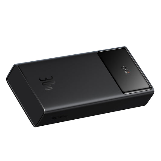Vanjska baterija Baseus Star Lord, 20000mAh, 30W, QC + PD, 1 x USB-C - 2 x USB-A, Crna P10022904113-00
