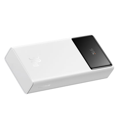 Vanjska baterija Baseus Star Lord, 20000mAh, 30W, QC + PD, 1 x USB-C - 2 x USB-A, Bijela P10022904213-00