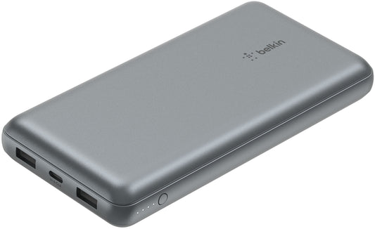 Vanjska baterija Belkin BoostCharge Pro, 20000mAh, 15W, 1 x USB-C - 2 x USB-A, Siva BPB012btGY