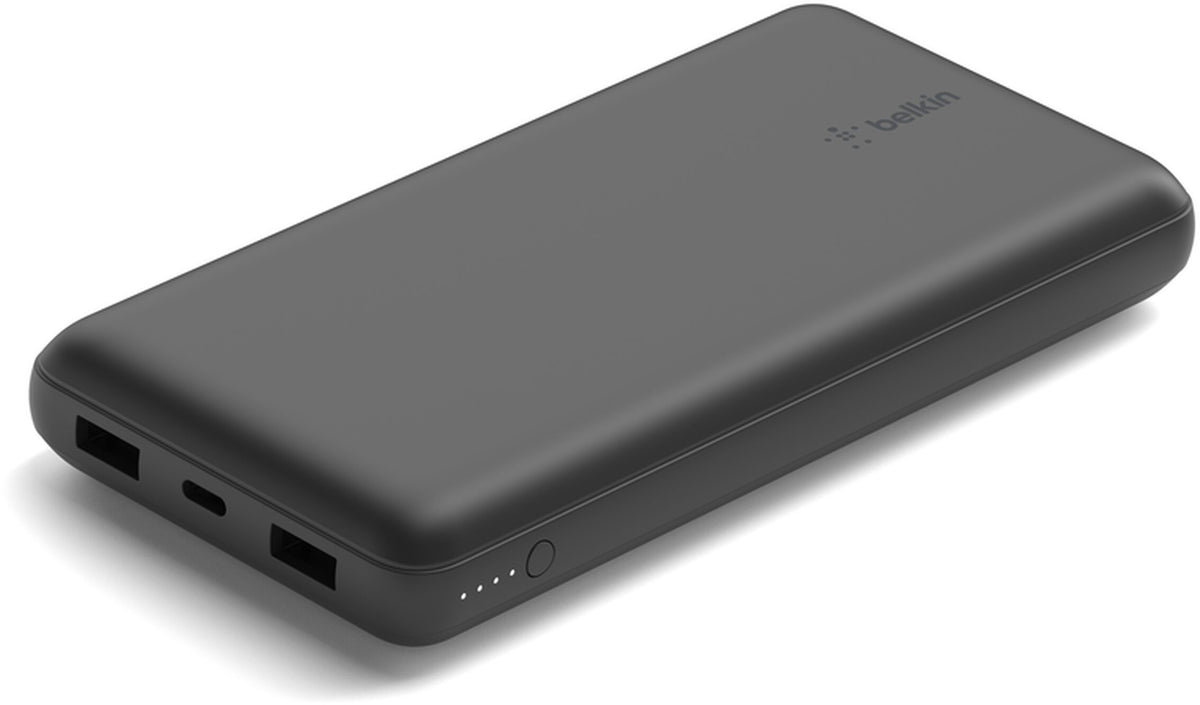 Vanjska baterija Belkin BoostCharge Pro, 20000mAh, 15W, 1 x USB-C - 2 x USB-A, Crna BPB012btBK
