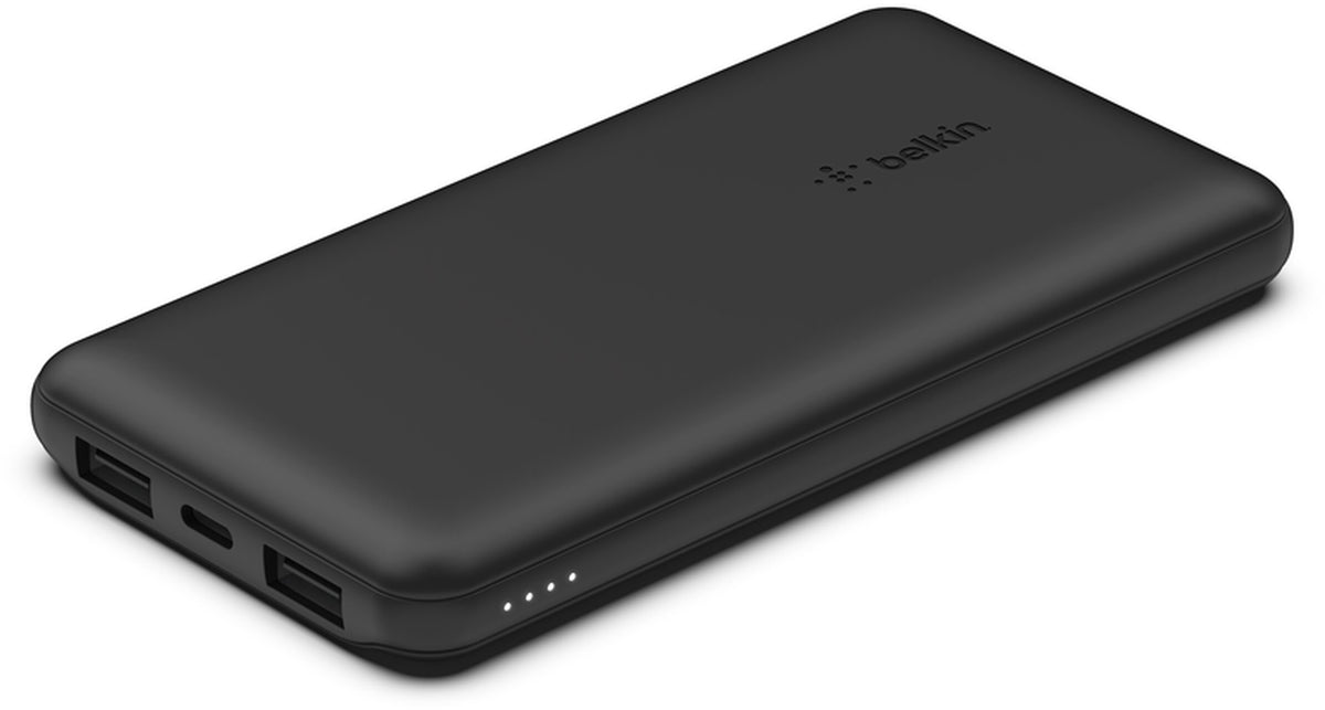 Vanjska baterija Belkin BoostCharge, 10000mAh, 15W, 1 x USB-C - 2 x USB-A, Crna BPB011btBK