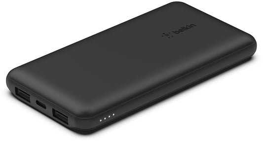 Vanjska baterija Belkin BoostCharge, 10000mAh, 15W, 1 x USB-C - 2 x USB-A, Crna BPB011btBK
