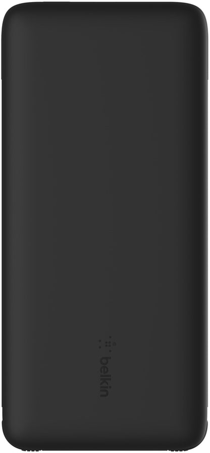 Vanjska baterija Belkin BoostCharge Plus, 10000mAh, 23W, QC + PD, 1 x Lightning - 2 x USB-C, Crna BPB006btBLK