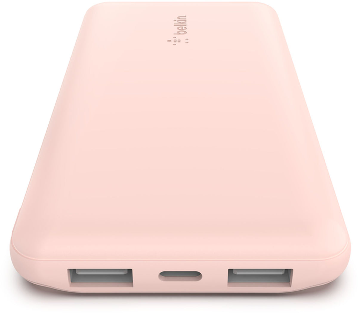 Vanjska baterija Belkin BoostCharge, 10000mAh, 15W, 1 x USB-C - 2 x USB-A, Roza BPB011btRG