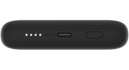Vanjska baterija Belkin BoostCharge Plus, 10000mAh, 23W, QC + PD, 1 x Lightning - 2 x USB-C, Crna BPB006btBLK