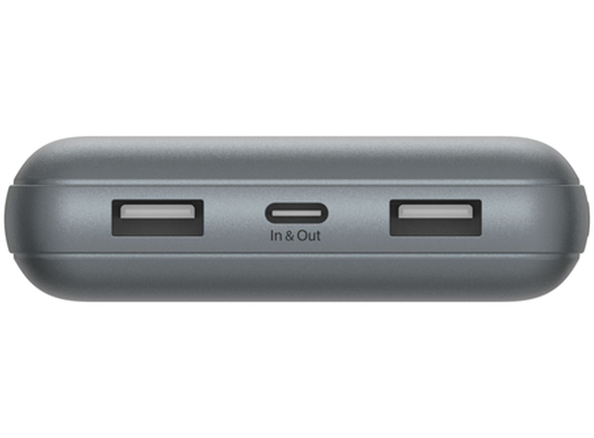 Vanjska baterija Belkin BoostCharge Pro, 20000mAh, 15W, 1 x USB-C - 2 x USB-A, Siva BPB012btGY