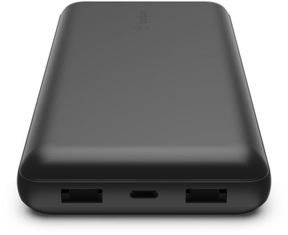 Vanjska baterija Belkin BoostCharge Pro, 20000mAh, 15W, 1 x USB-C - 2 x USB-A, Crna BPB012btBK