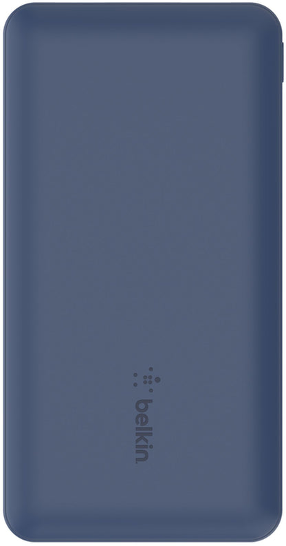 Vanjska baterija Belkin BoostCharge, 10000mAh, 15W, 1 x USB-C - 2 x USB-A, Tamnoplava BPB011btBL