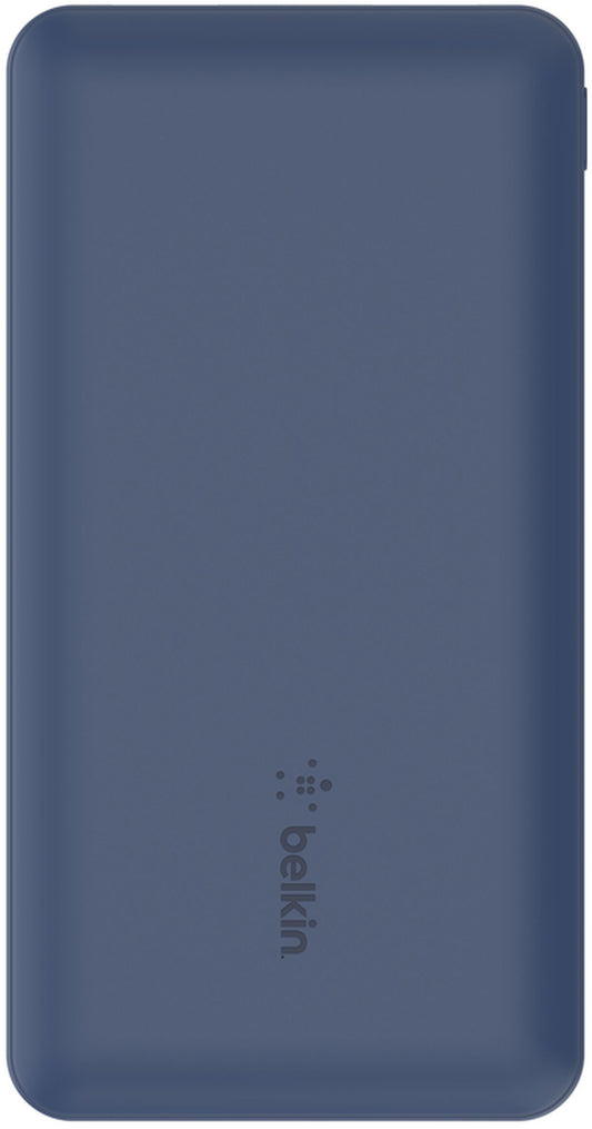 Vanjska baterija Belkin BoostCharge, 10000mAh, 15W, 1 x USB-C - 2 x USB-A, Tamnoplava BPB011btBL