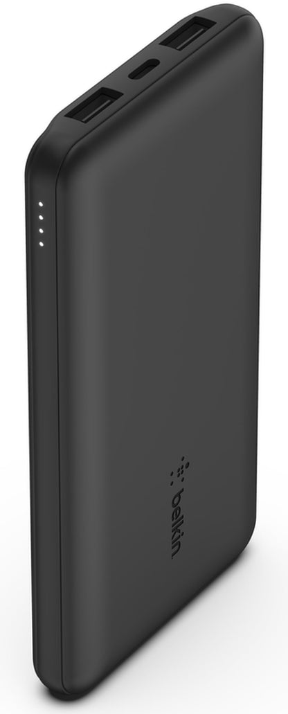 Vanjska baterija Belkin BoostCharge, 10000mAh, 15W, 1 x USB-C - 2 x USB-A, Crna BPB011btBK