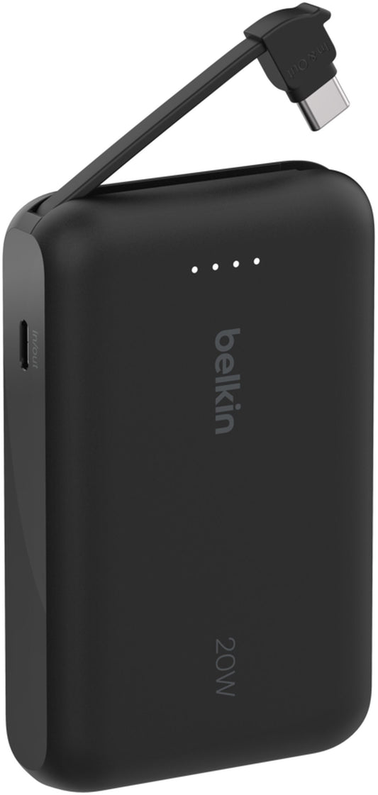 Vanjska baterija Belkin BoostCharge, 10000mAh, 20W, PD, 2 x USB-C, Crna BPB021hqBK