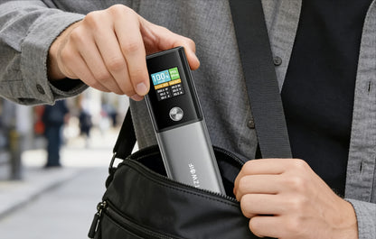 Vanjska baterija BlitzWolf BW-P23, 14000mAh, 100W, QC + PD, 1 x USB-A - 1 x USB-C, Siva