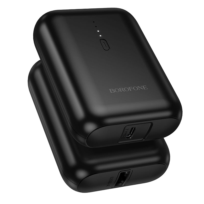Vanjska baterija Borofone BJ81 Stability, 5000mAh, 10W, 1 x USB-A, Crna