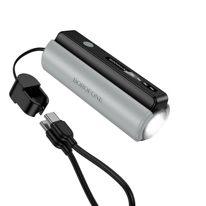 Vanjska baterija Borofone BJ87 Star, 5000mAh, 10W, 1 x USB-C, Siva